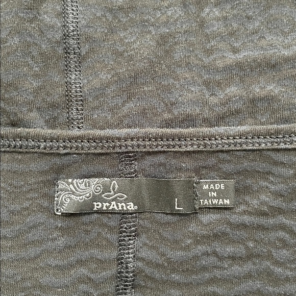 Prana black Textured Top - Picture 3 of 7